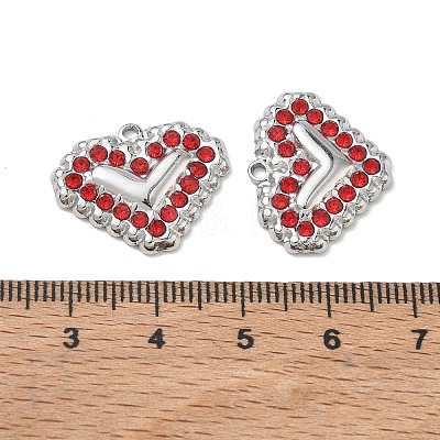 304 Stainless Steel Rhinestone Pendants RB-CBA7A56-01B-P-1