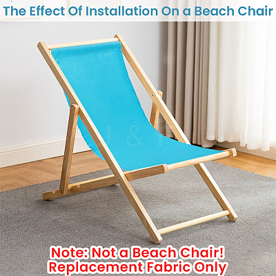 1Pc Chair Polycotton Cloth AJEW-GF0015-38L-1