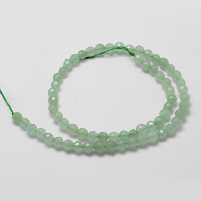 Natural Green Aventurine Beads Strands G-D840-29-6mm-1