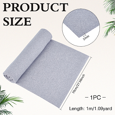 Cotton Ribbed Knit Fabric DIY-WH0622-769A-1