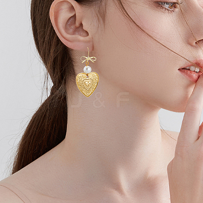 20Pcs 2 Colors Bowknot Brass Earring Hooks KK-BBC0014-43-1