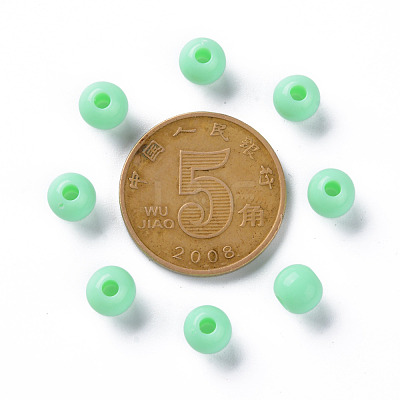 Opaque Acrylic Beads MACR-S370-C6mm-A05-1