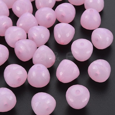 Transparent Acrylic Beads MACR-S373-10E-10-1