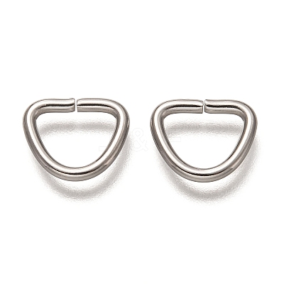 Non-Tarnish 304 Stainless Steel D Rings X-STAS-H136-0P-1