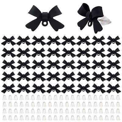 42Pcs Alloy Stud Earring Findings EJEW-ME0001-02A-1