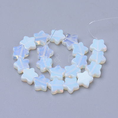 Opalite Beads Strands G-R451-08D-1