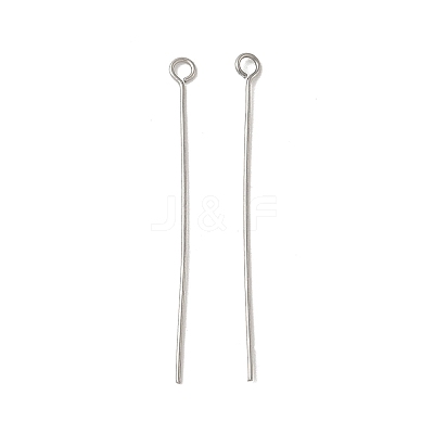 304 Stainless Steel Eye Pins STAS-K293-13P-0.6x40mm-1