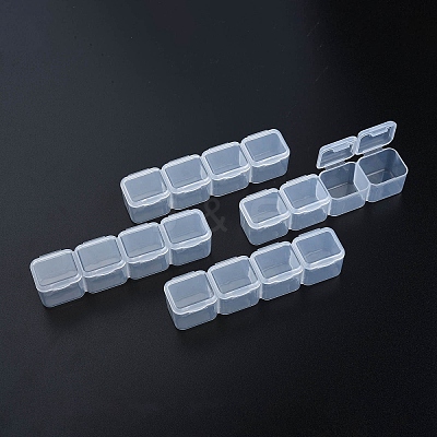 Rectangle Polypropylene(PP) Bead Storage Containers CON-N012-12A-1