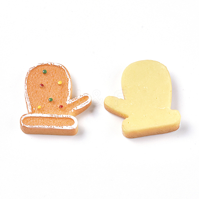 Christmas Theme Resin Cabochons RESI-CJC0001-37G-1