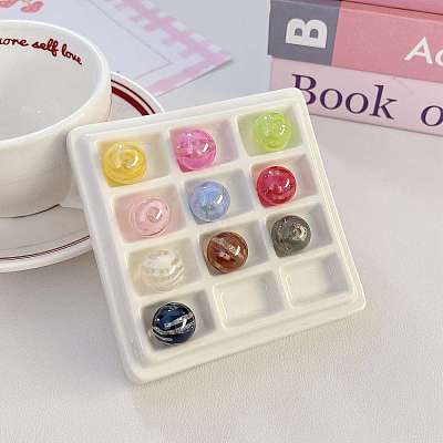 Transparent Acrylic Beads OACR-N163-23-1
