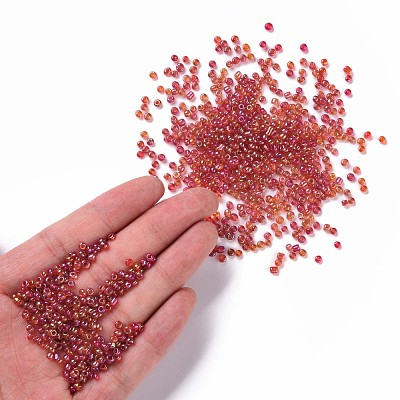 Round Glass Seed Beads SEED-A007-3mm-165-1