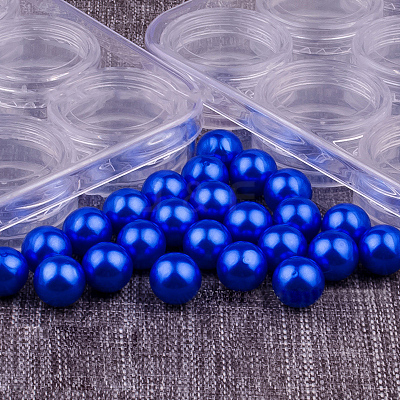 Plastic Imitation Pearl Beads OACR-WH0031-10mm-03-1