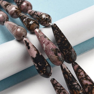 Natural Rhodonite Beads Strands G-P528-H16-01-1