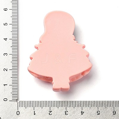 Cartoon Girls Opaque Resin Decoden Cabochons RESI-S392-05A-01-1