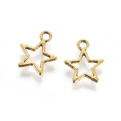 Tibetan Style Alloy Charms LS-GLF10651Y-NF-1