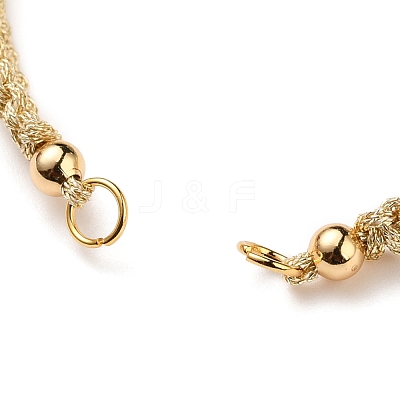 Adjustable Braided Polyester Cord Bracelet Making AJEW-JB00760-02-1