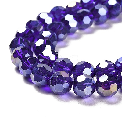 Transparent Glass Beads EGLA-A035-T10mm-B06-1