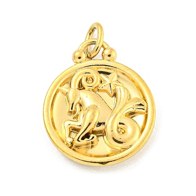 304 Stainless Steel Pendants Rhinestone Settings STAS-O009-01J-G-1