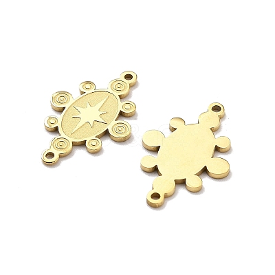 Ion Plating(IP) 304 Stainless Steel Connector Charms STAS-G347-13G-1