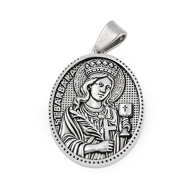 304 Stainless Steel Pendants LS-STAS-M103-01AS-07-1