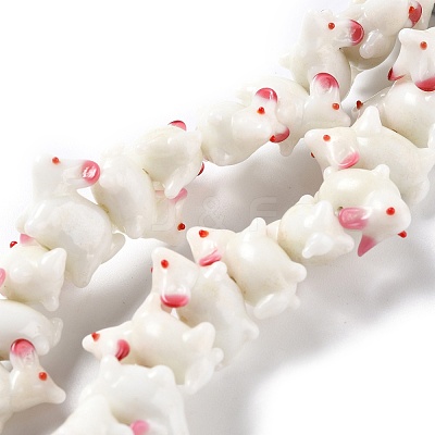 Handmade Lampwork Beads LAMP-F020-15-1