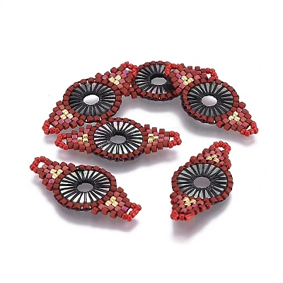 MIYUKI & TOHO Handmade Japanese Seed Beads Links SEED-E004-G01-1
