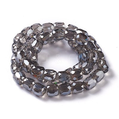 Electroplate Glass Beads GLAA-F108-13A-03-1