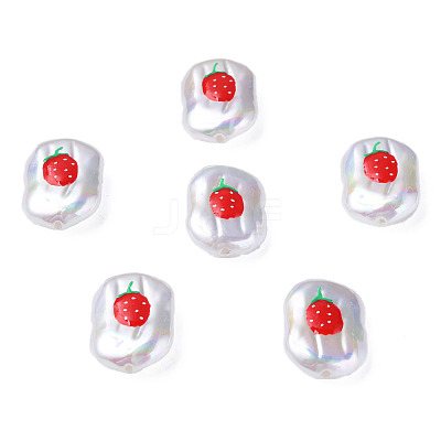 ABS Plastic Imitation Pearl Beads KY-N015-167-1