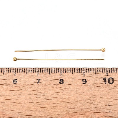304 Stainless Steel Head Pins STAS-T065-45mm-20G-1