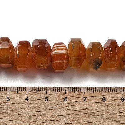 Natural Agate Beads Strands G-K392-A19-1