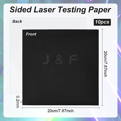 Laser Dimming Paper AJEW-WH0166-39B-1