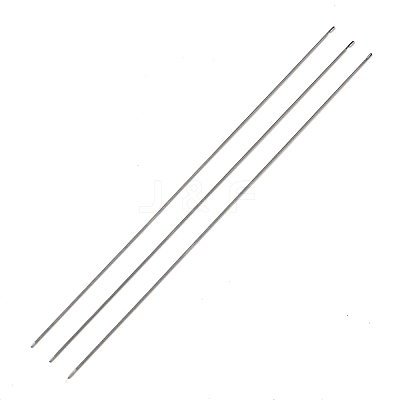 Steel Beading Needles with Hook for Bead Spinner TOOL-C009-01B-06-1