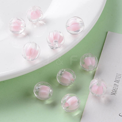 Transparent Acrylic Beads TACR-S152-07A-SS2112-1