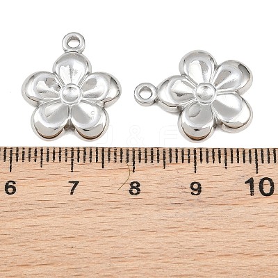 304 Stainless Steel Pendant Rhinestone Settings SA-CBA1839-16P-1