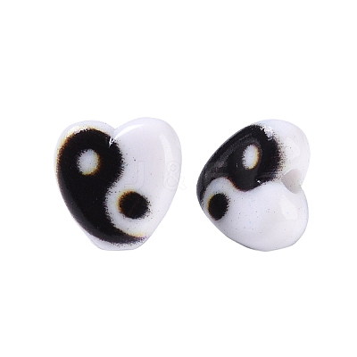 Opaque Acrylic Bead OACR-H114-01-1