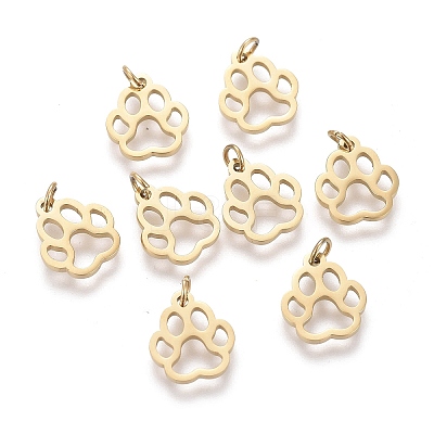 Ion Plating(IP) 304 Stainless Steel Pet Charms X-STAS-H100-26G-1