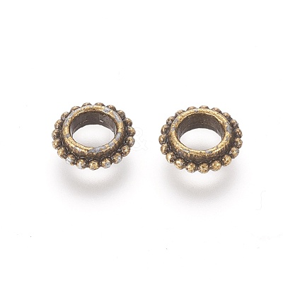 Tibetan Style Alloy Spacer Beads MLF11067Y-NF-1