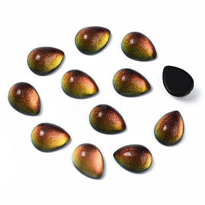 Translucent K9 Glass Cabochons GGLA-Q084-002B-1
