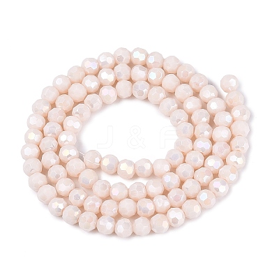 Opaque Glass Beads Stands EGLA-A035-P4mm-B05-1