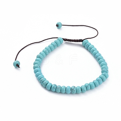 Braided Bead Bracelets BJEW-JB04913-1