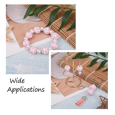 Natural Wooden Beads WOOD-TAC0010-05D-1
