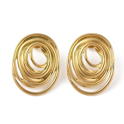 304 Stainless Steel Stud Earrings for Women EJEW-S001-08-1