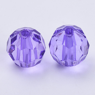 Transparent Acrylic Beads LS-X-TACR-Q257-6mm-V50-1