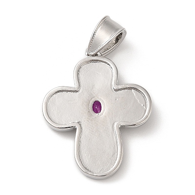 Eco-Friendly Brass Pendants KK-M246-02P-1