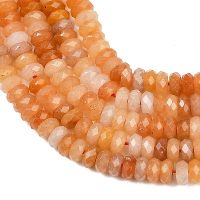 Natural Red Aventurine Beads Strands GG-CBAE4D4-A01-01-1