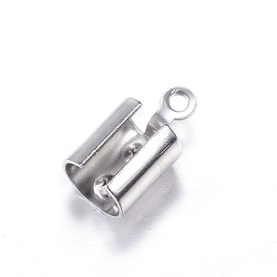 304 Stainless Steel Folding Crimp Ends STAS-N0013-22-1