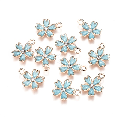 Alloy Enamel Pendants ENAM-TAC0001-10C-1
