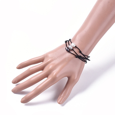Nylon Thread Bracelets BJEW-JB04719-1