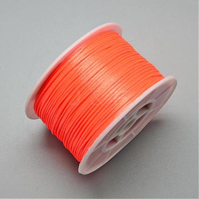 Nylon Satin Rattail Cords NWIR-R005-34-1