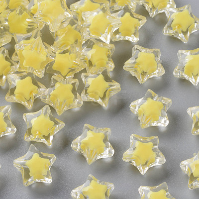Transparent Acrylic Beads TACR-S152-02A-SS2105-1